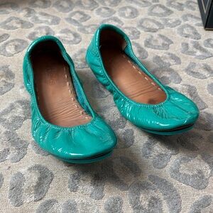 Tieks blue Teal Women's Ballet Flats 8